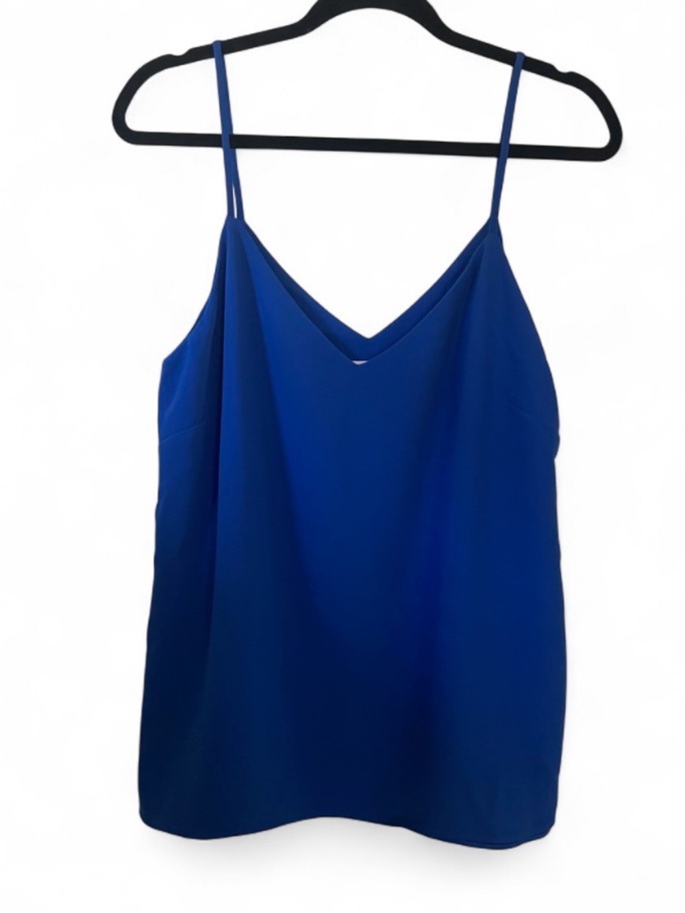 NWT Amanda Uprichard Royal Blue Bourbon Tank Top Womens Size Large